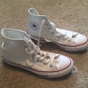White High Top Converse